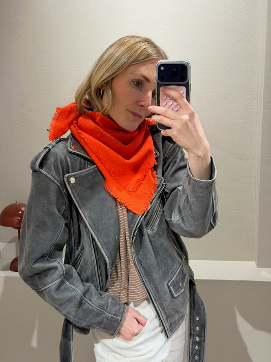 G-Mini Scarf Wool Orange