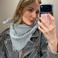 G-Mini Scarf Wool Grau