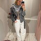 G-Mini Scarf Wool Grau