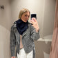 G-Mini Scarf Wool Navy