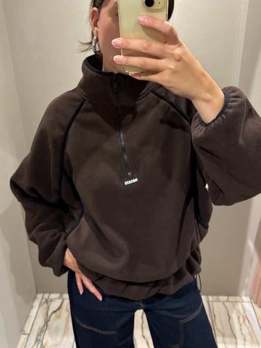 Rotate Sunday Fleece Half Zip Jacket