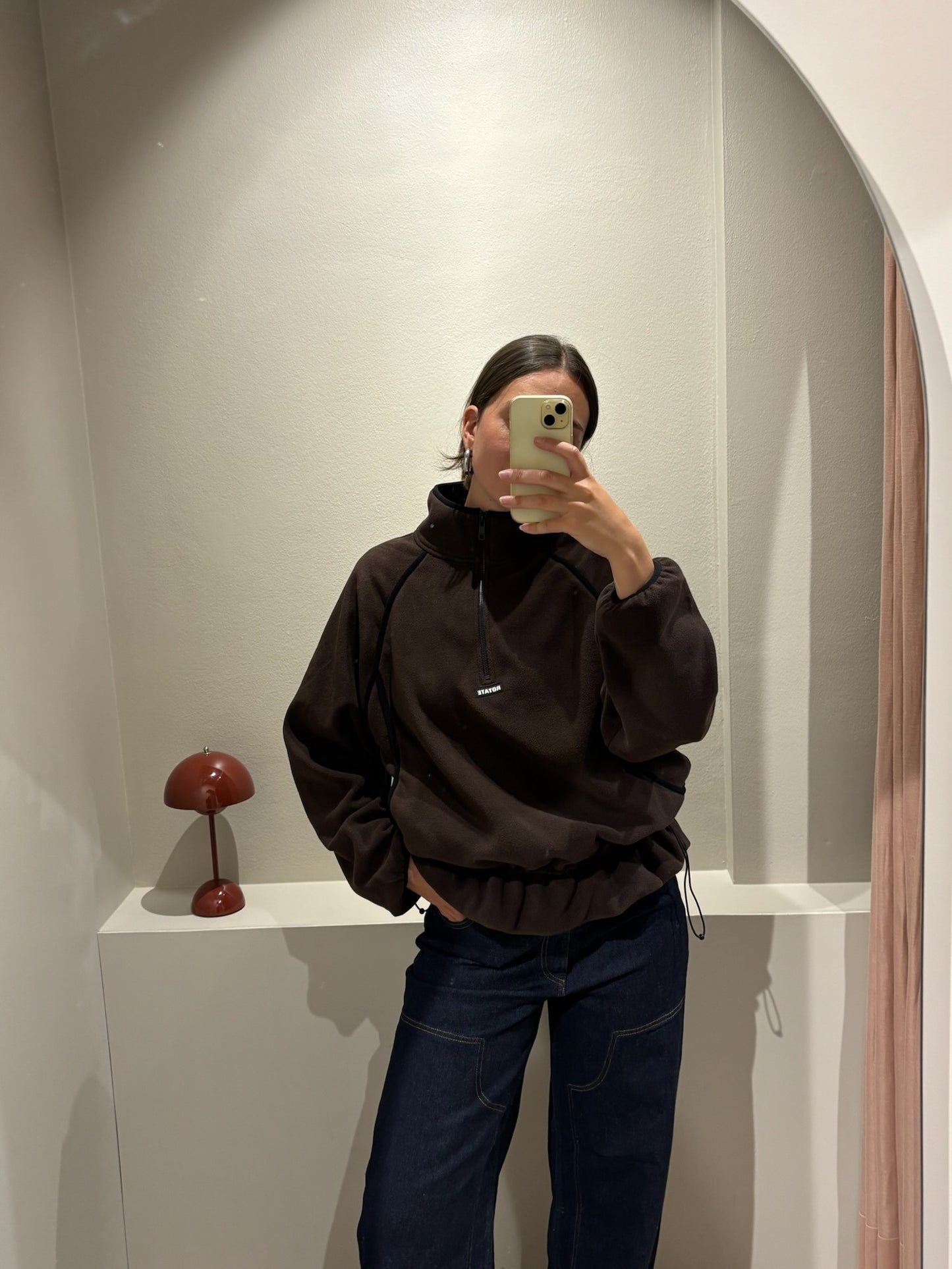 Rotate Sunday Fleece Half Zip Jacket