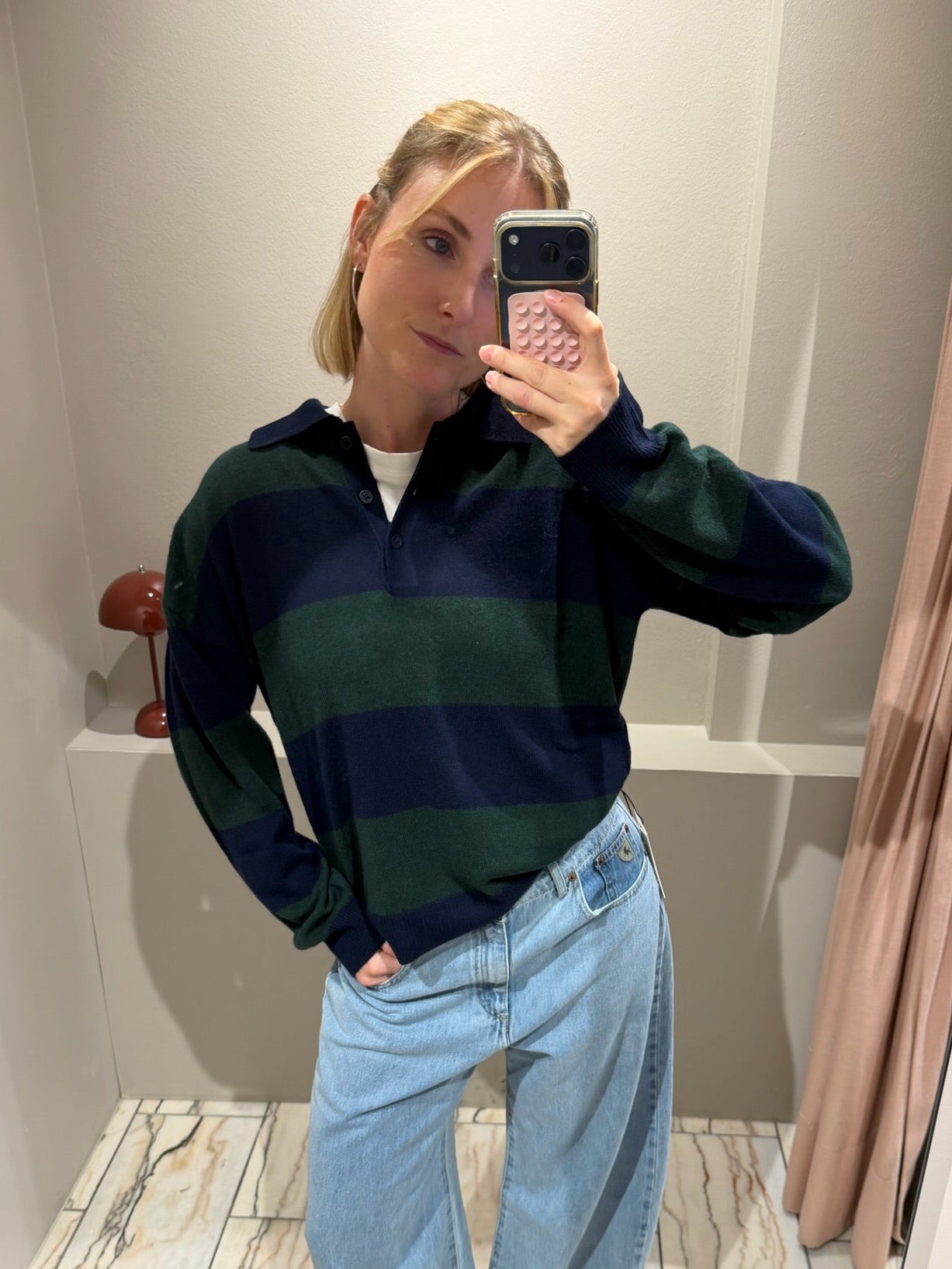 MWJola Knit Polo Pullover