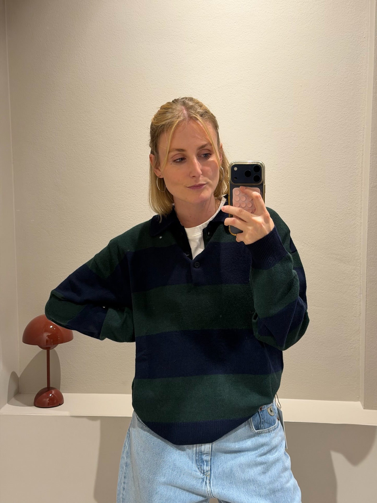 MWJola Knit Polo Pullover