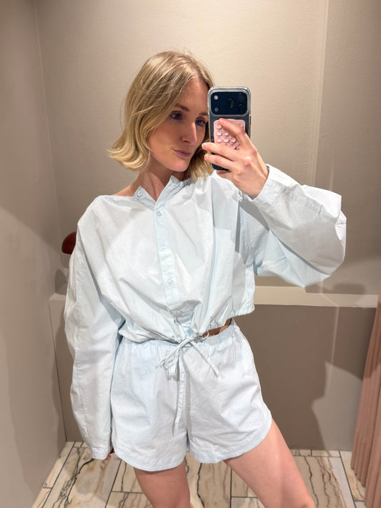 Rotate Tie Strap Ls Top