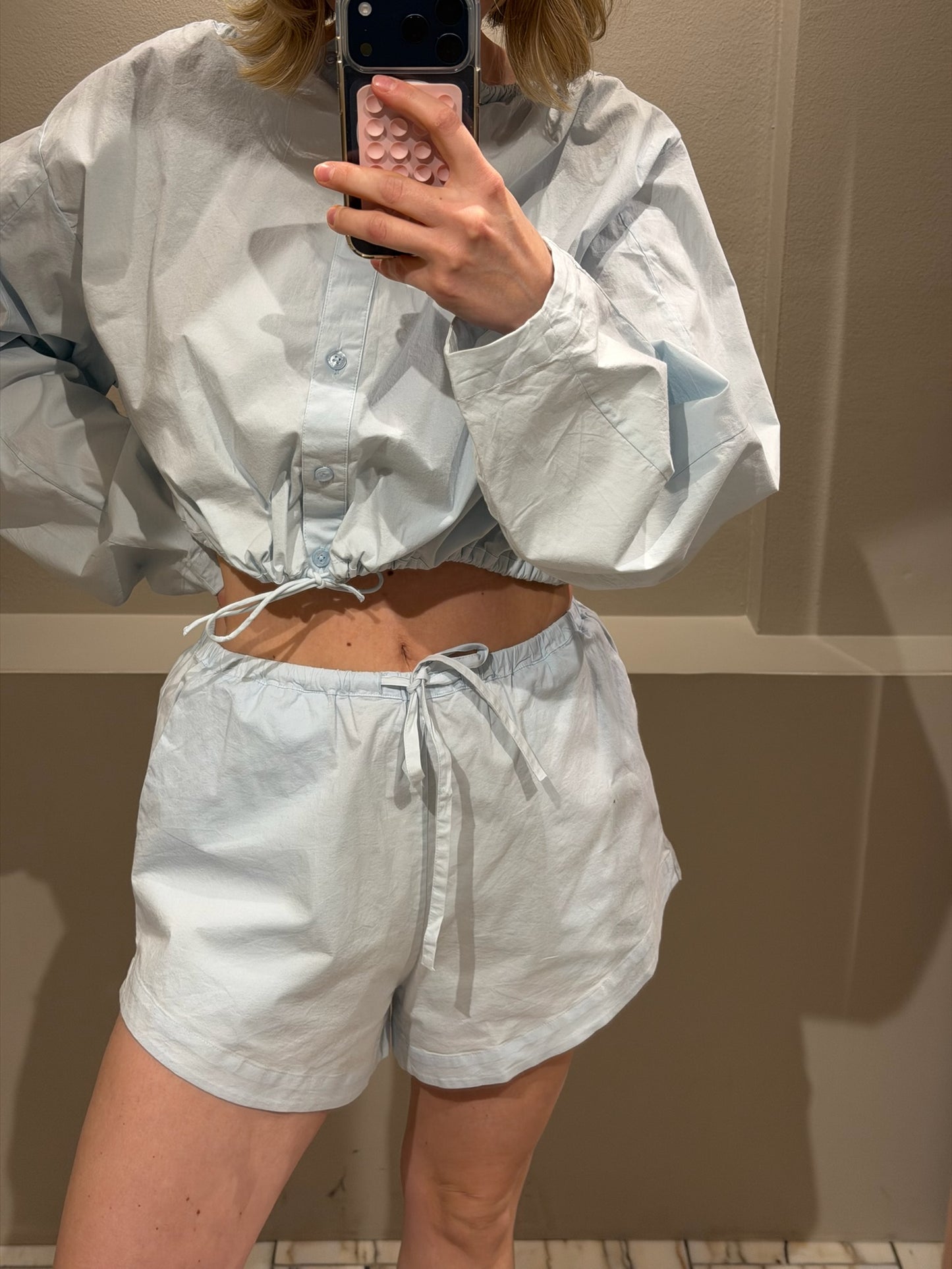 Rotate Drawstring Shorts