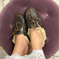 Boat Loafer Mule Fur