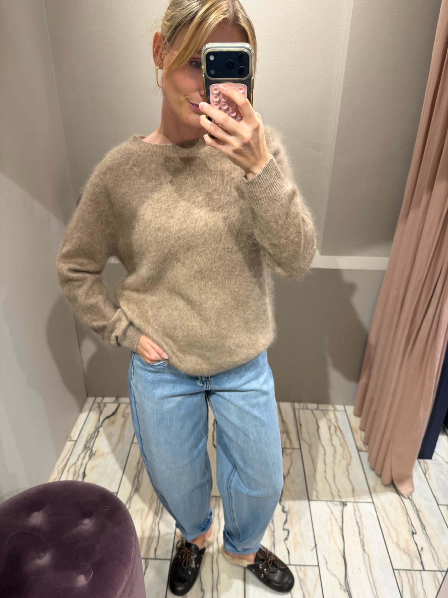 g-Pullover Camel