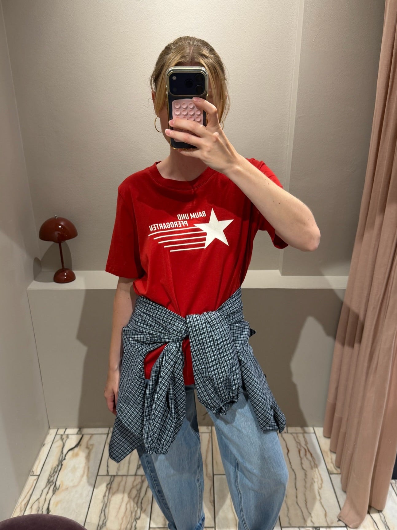 Jawo T-Shirt Rot