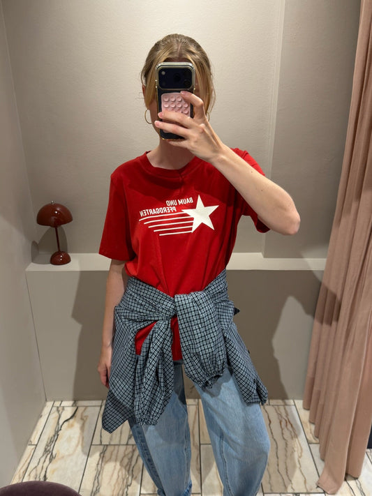 Jawo T-Shirt Rot