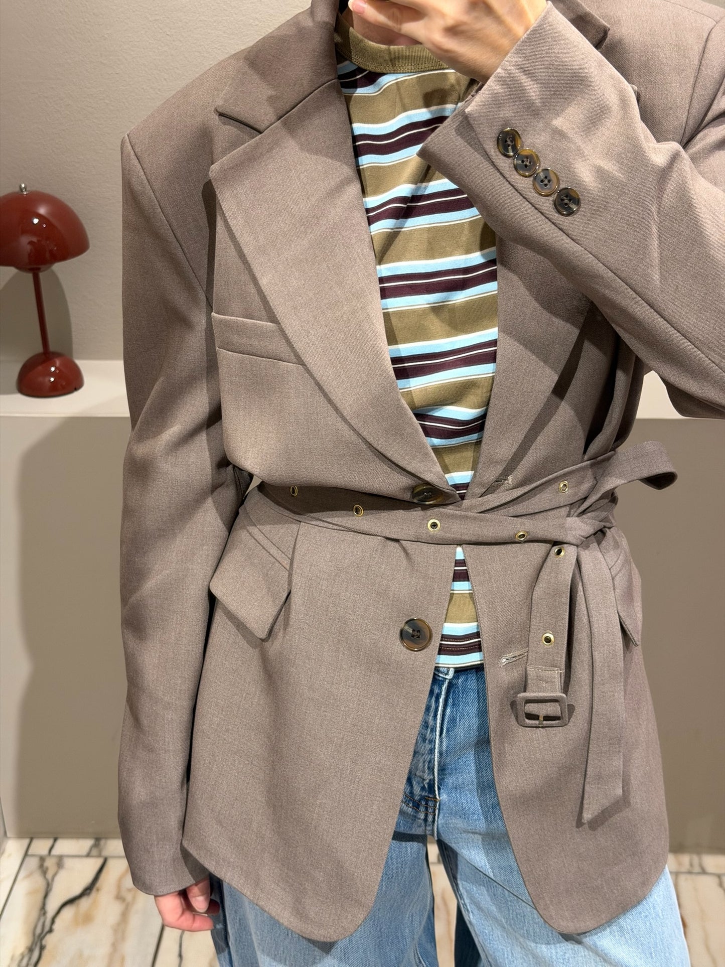 g-Blazer Belted