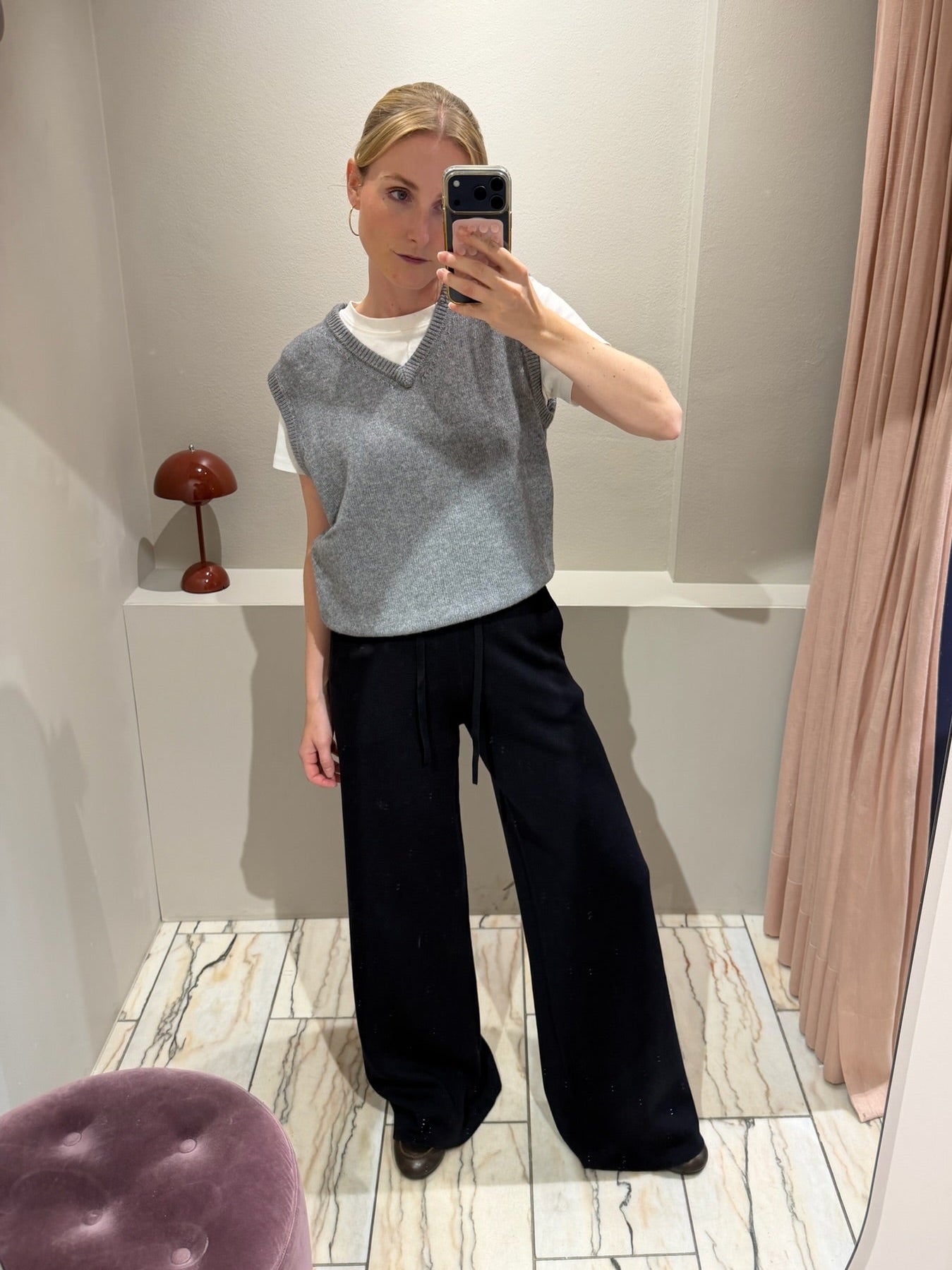 Merino Strickhose