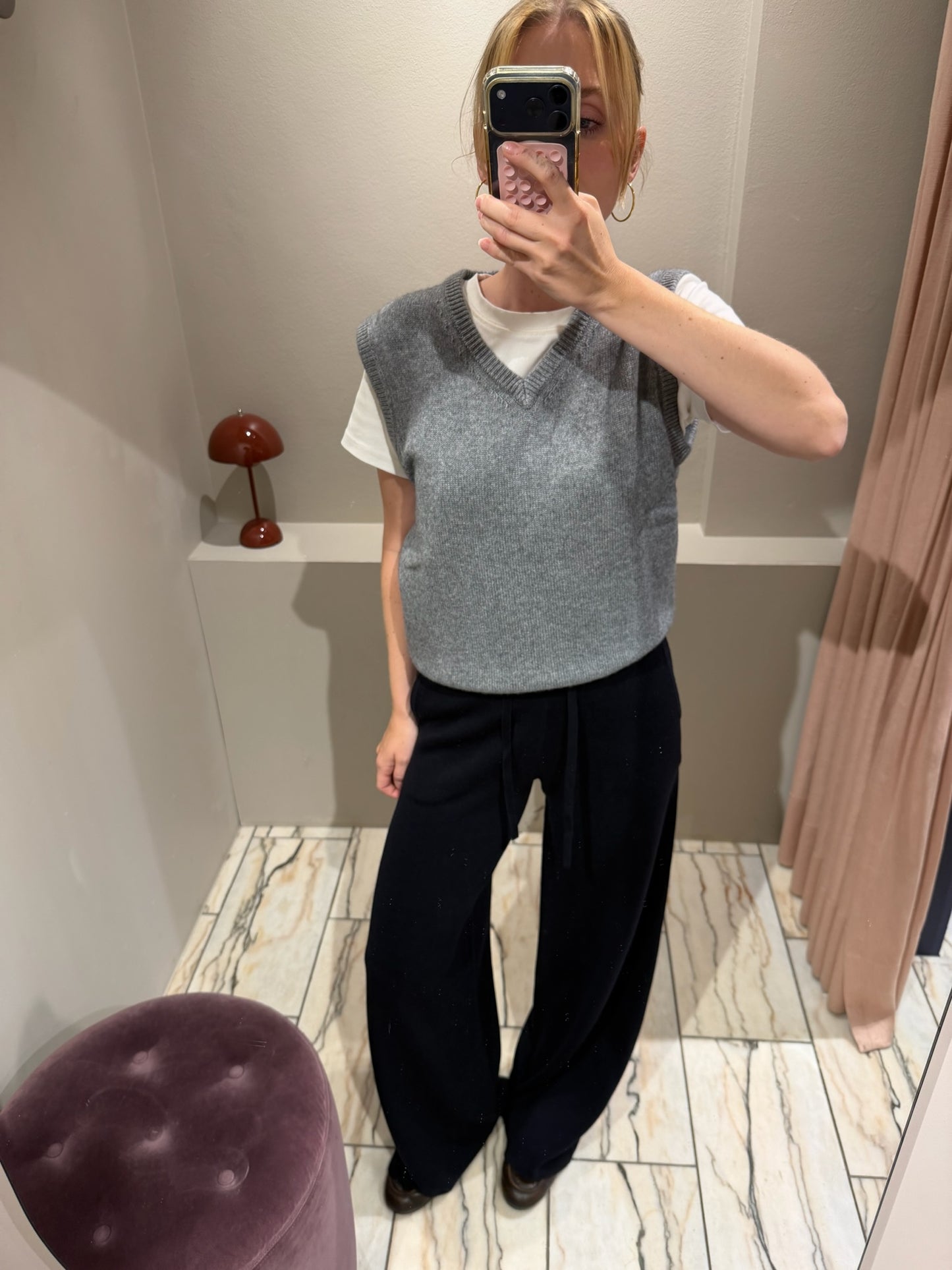 Merino Strickhose
