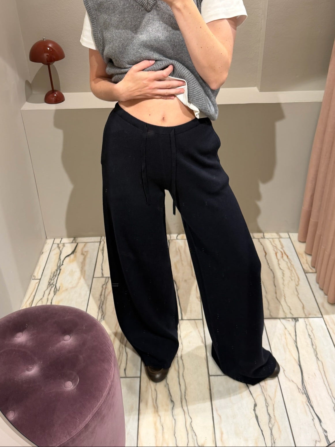 Merino Strickhose