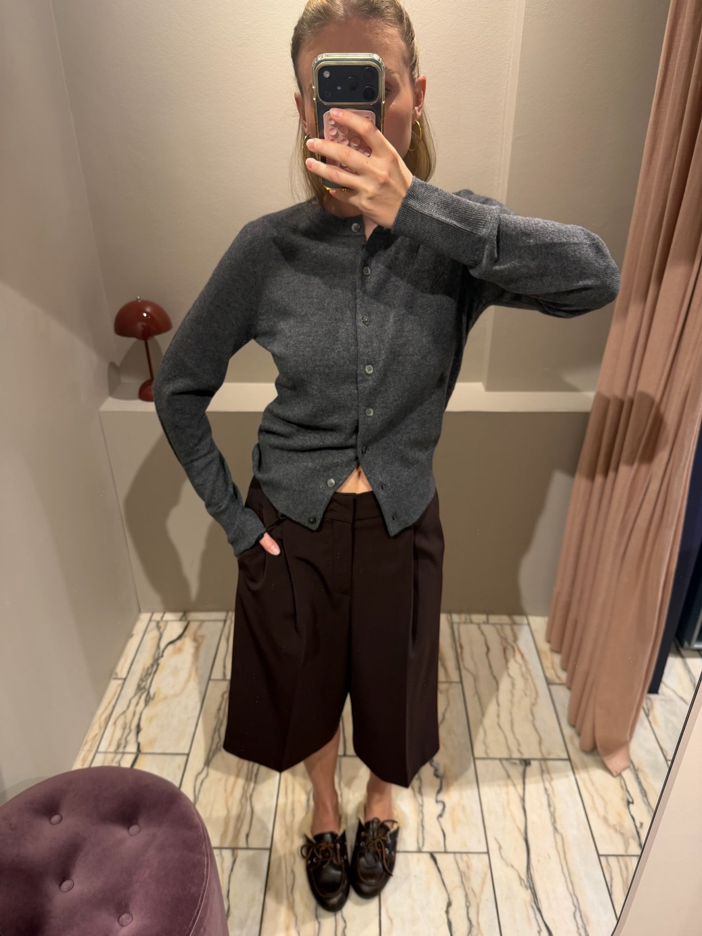 Cardigan Grau