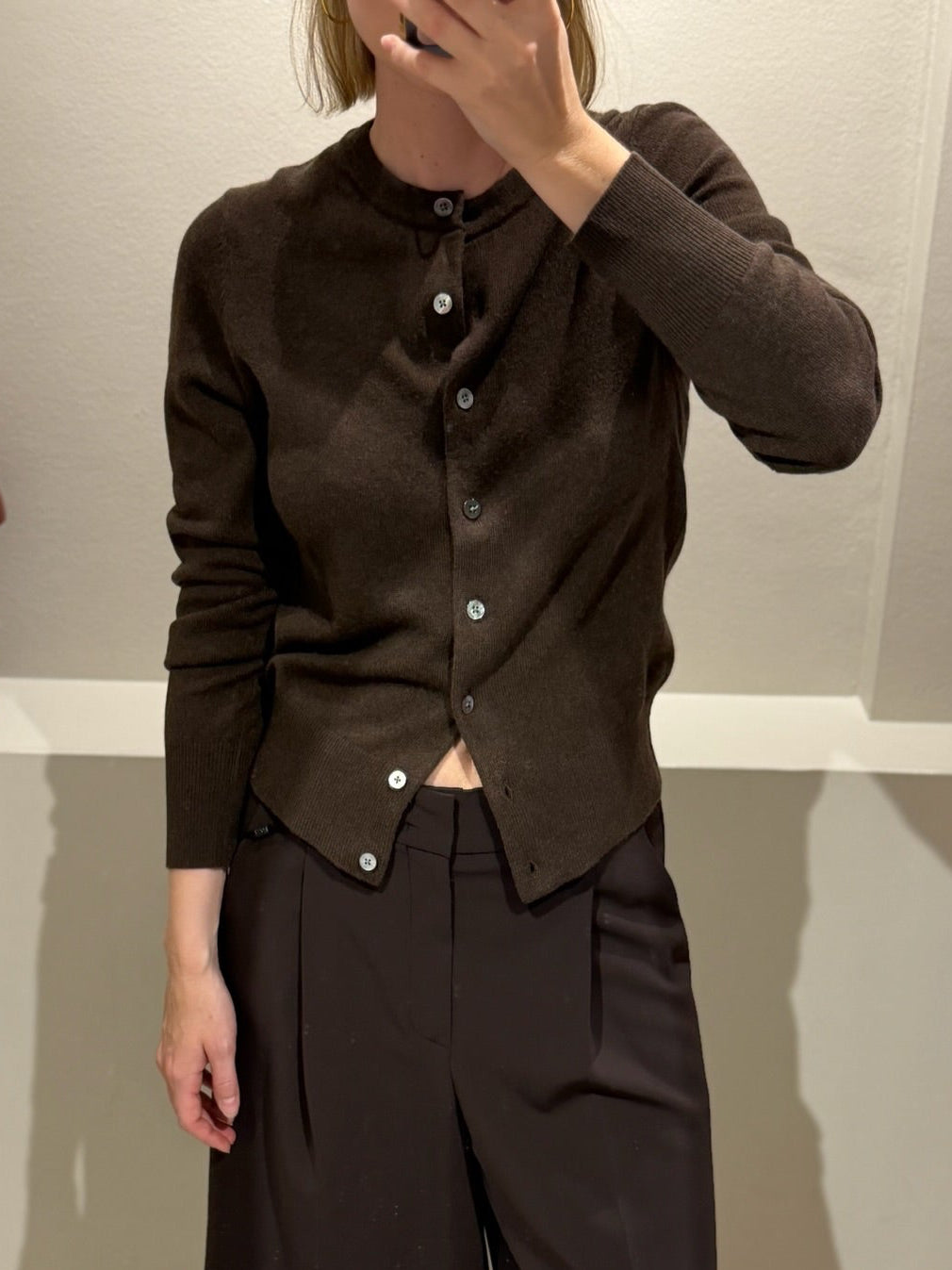 Cardigan Braun