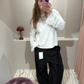 Grey Marl Ruby Longsleeve Grau