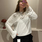 Grey Marl Ruby Longsleeve Grau