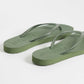 Sleepers Tapered Flip Fops Green