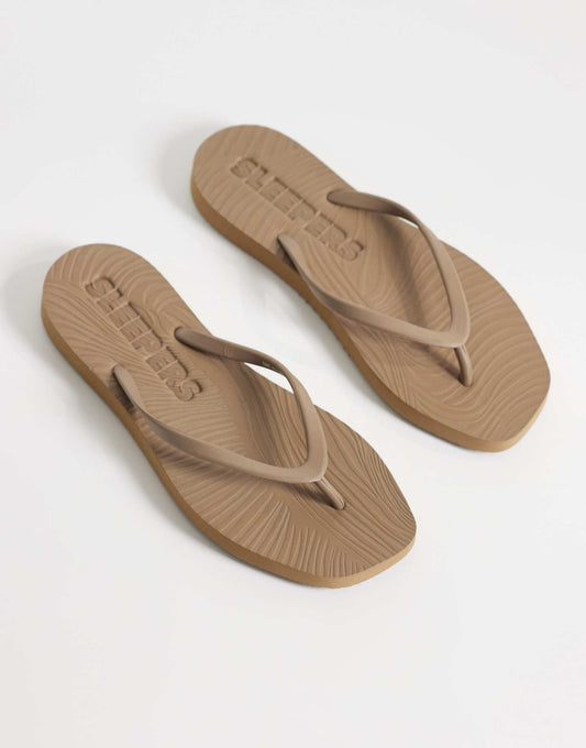Sleepers Tapered Flip Fops Sand