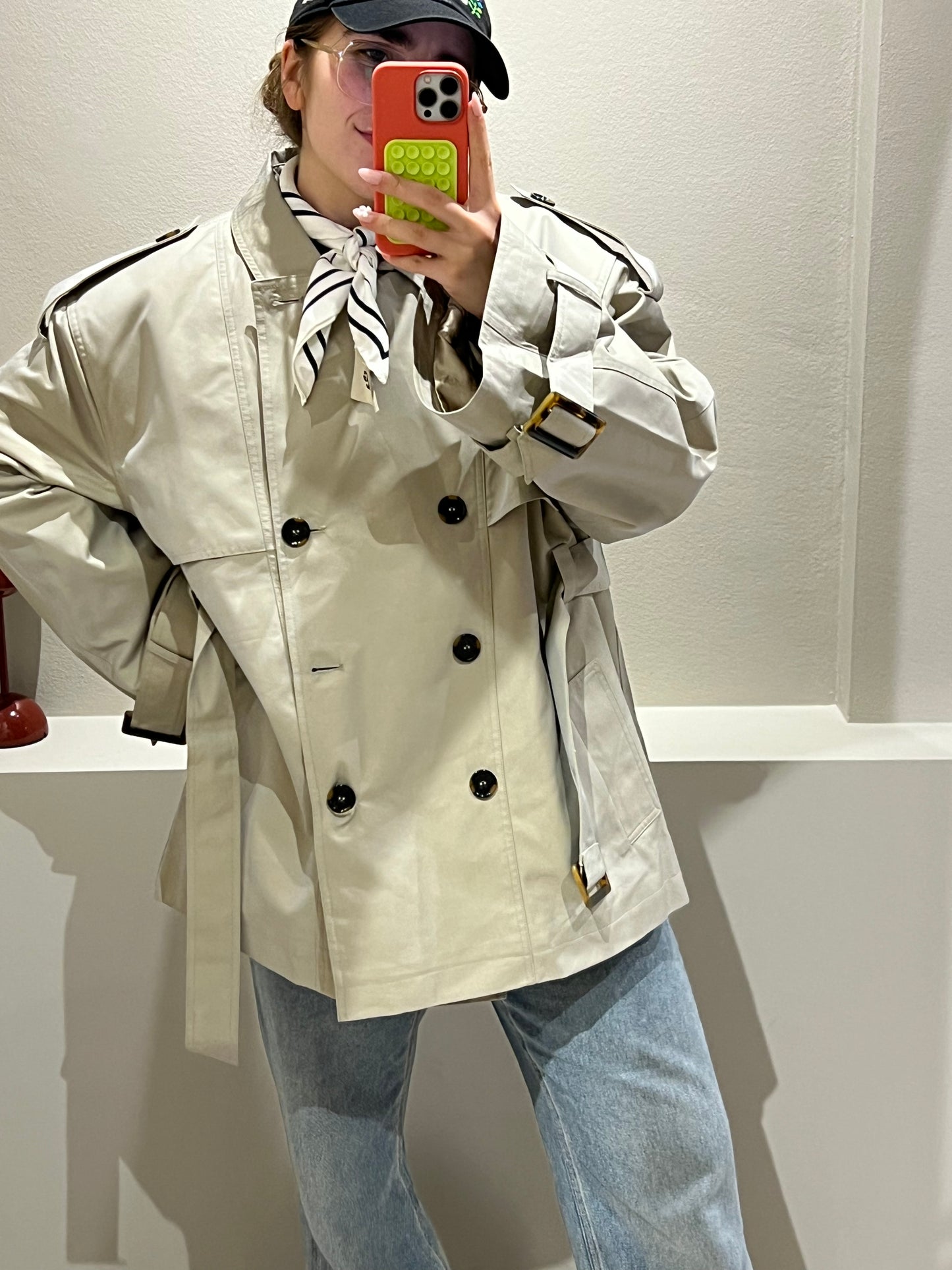 Gestuz BirdieGZ OZ Short Trenchcoat