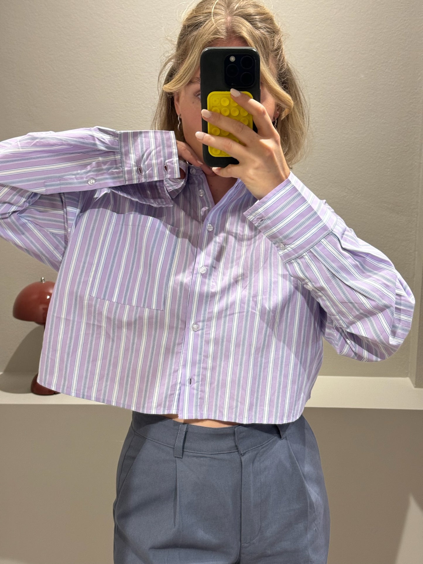 Oval Square Forever Cropped shirt