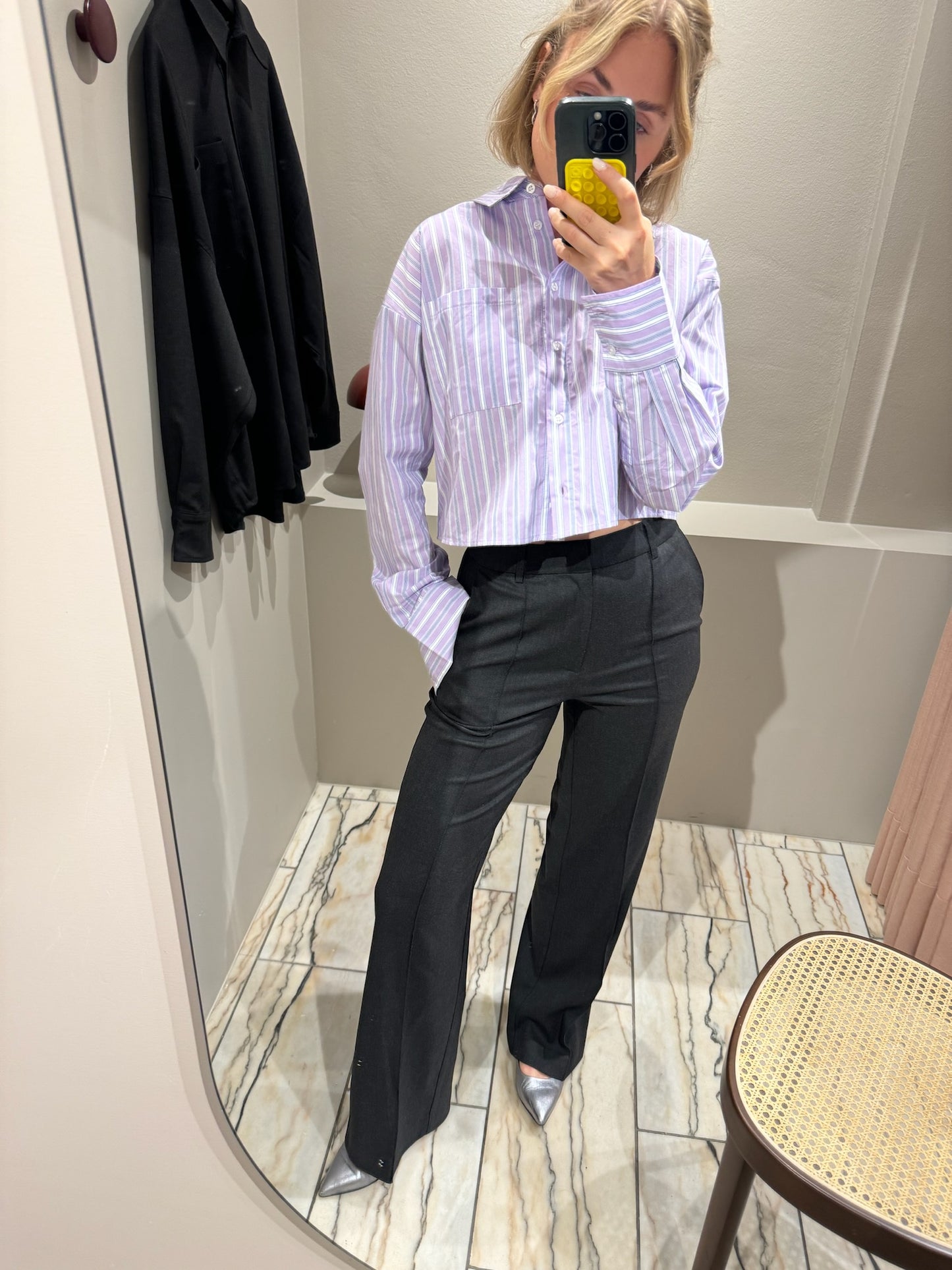 Oval Square Forever Cropped shirt