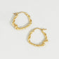 Trine Tuxen MILLE HOOP · GOLDPLATED