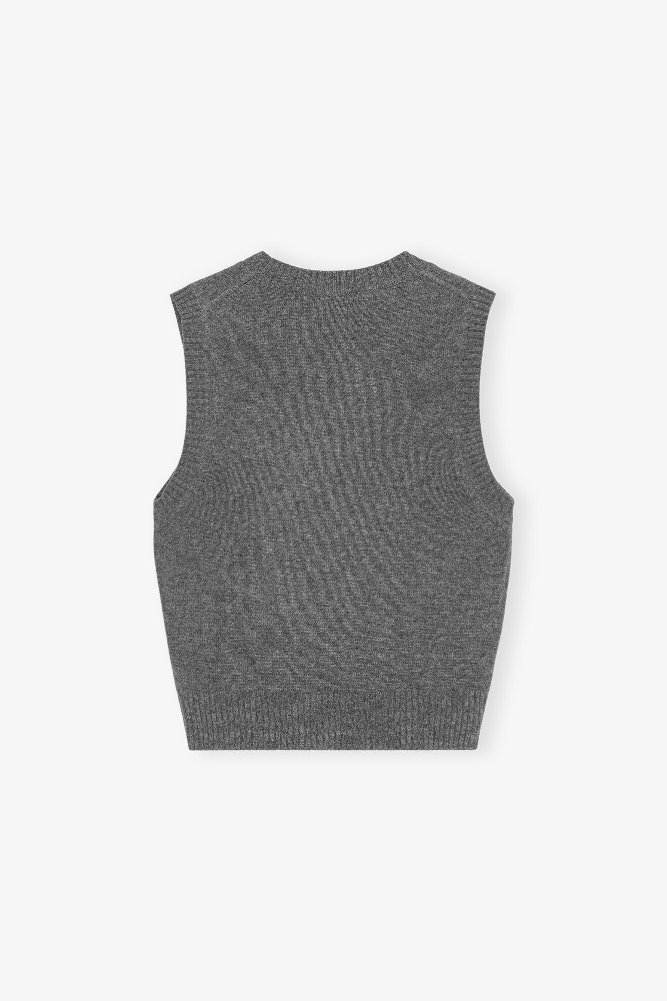 GANNI Graphic Wool Vest