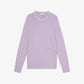 GANNI Brushed Alpaca O-neck Lavender