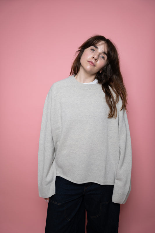 Grey Marl Kaia Strick