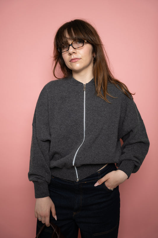 Grey Marl Jackie