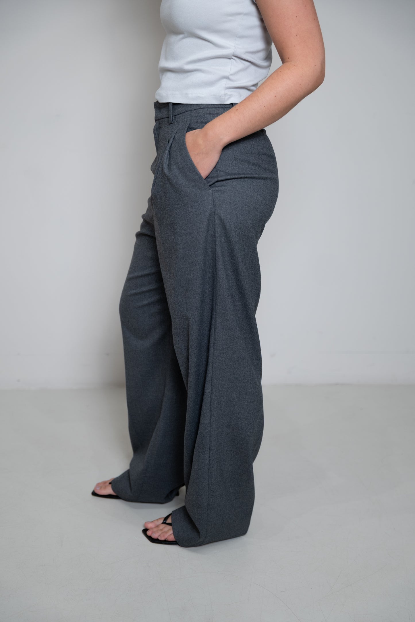 ROSSI Noa Cashmere Touch Flannel Grey
