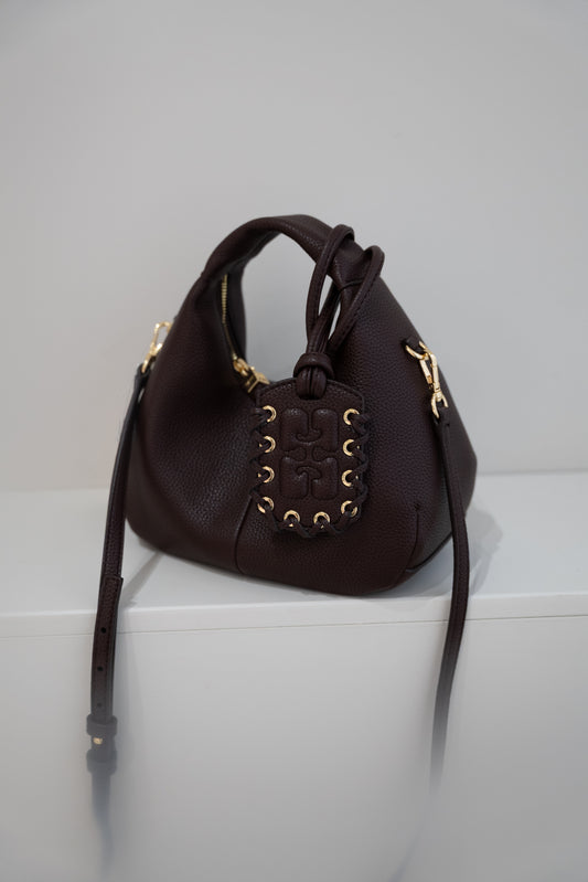 GANNI Hobo Mini Grained
