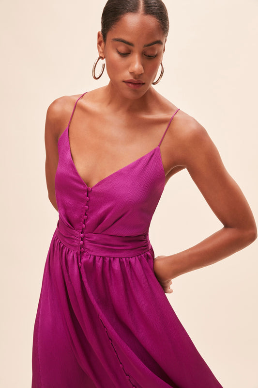 Suncoo Midi Dress Violett