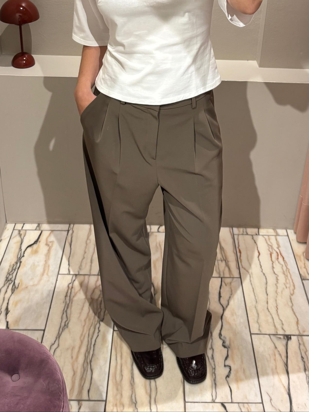 Noa Fluid Cade Hose Taupe