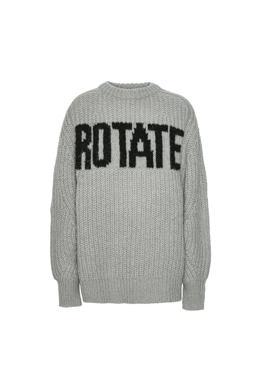 ROTATE Knitted Logo Sweater