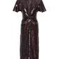 ROTATE Sequin Dress W. Slit