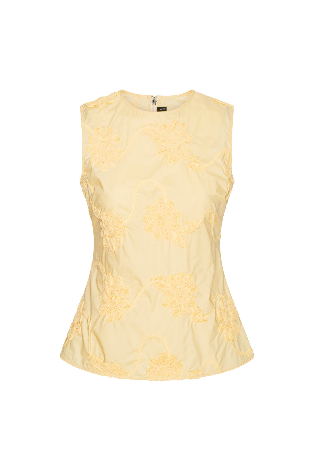 Rotate Flower Sleeveless Top