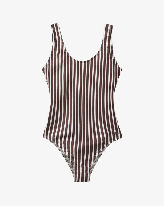 H2O Striped Swim Suit
