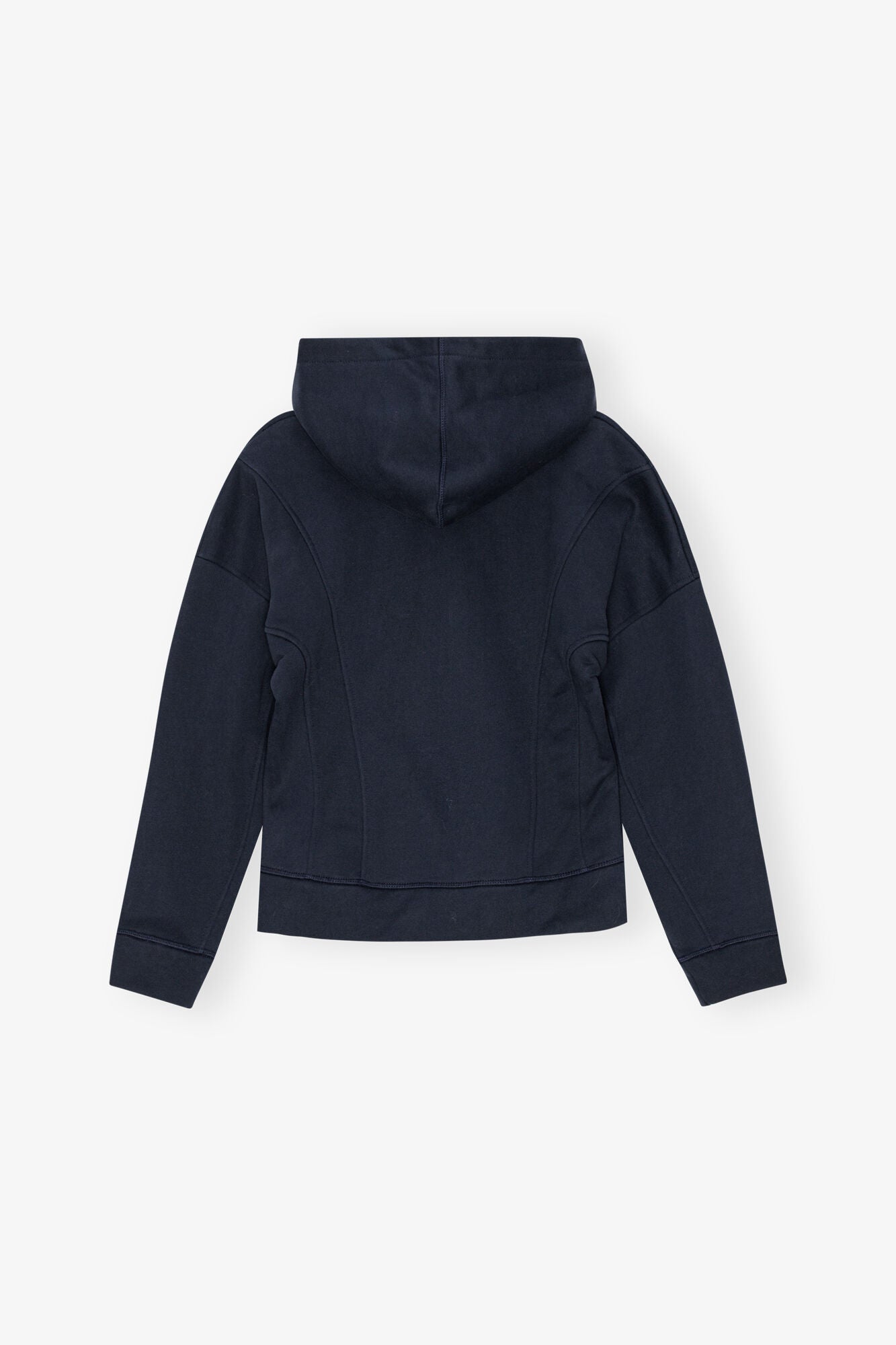 GANNI Heavy Fleece Zip Hoodie