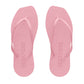 Sleepers Tapered Flip Fops Pink