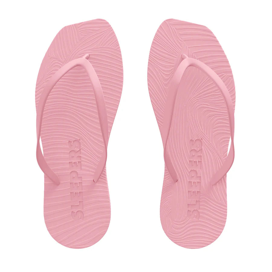 Sleepers Tapered Flip Fops Pink