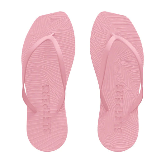 Sleepers Tapered Flip Fops Pink