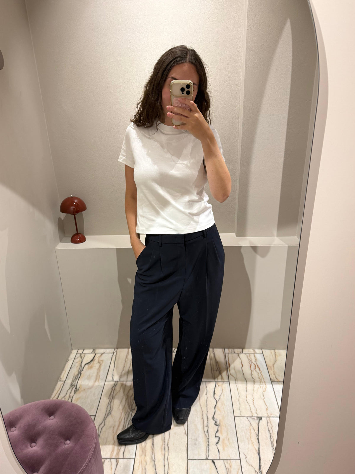 Noa Fluid Cade Hose Navy