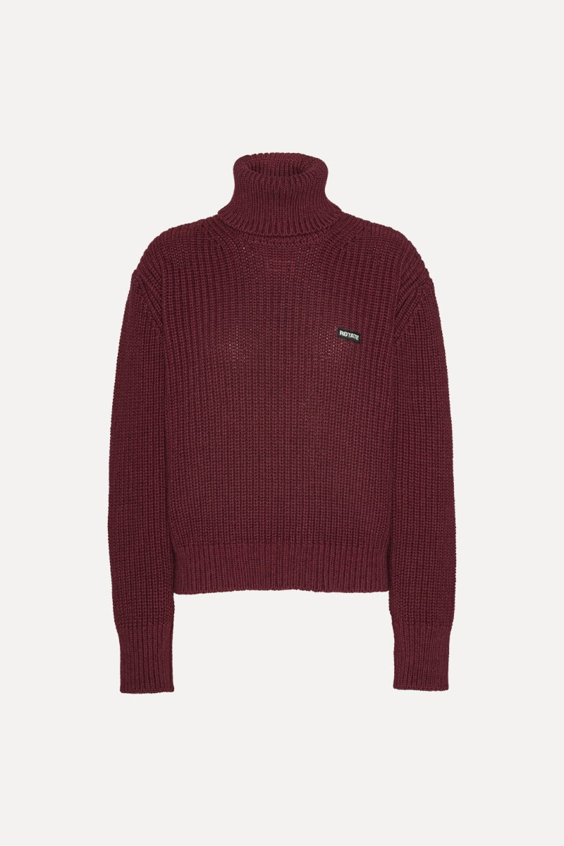 ROTATE Knit Turtleneck Jumper