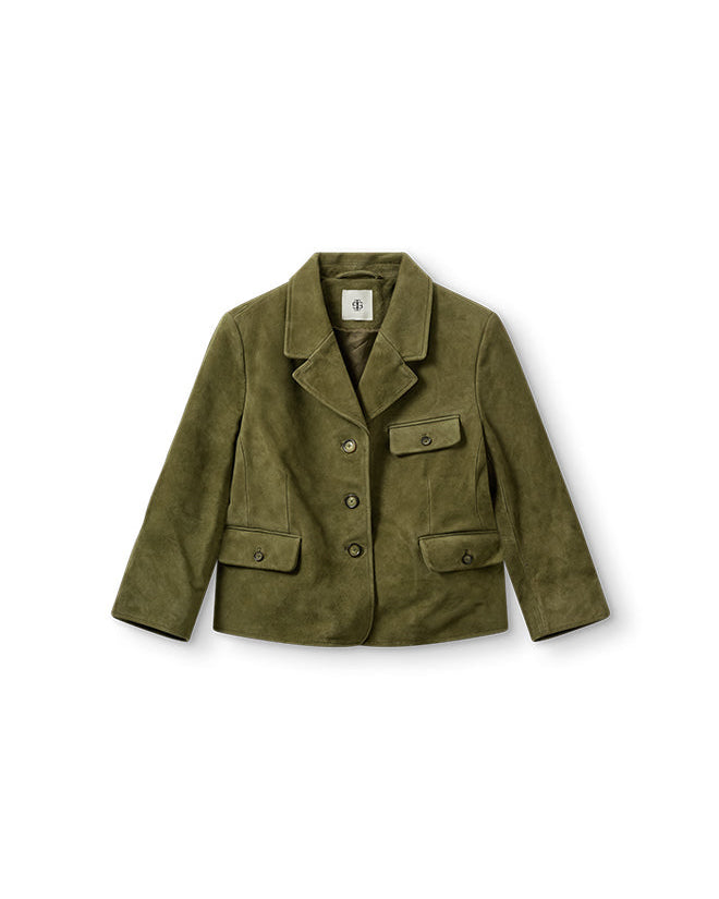 The Garment Suede Fitted Jacket