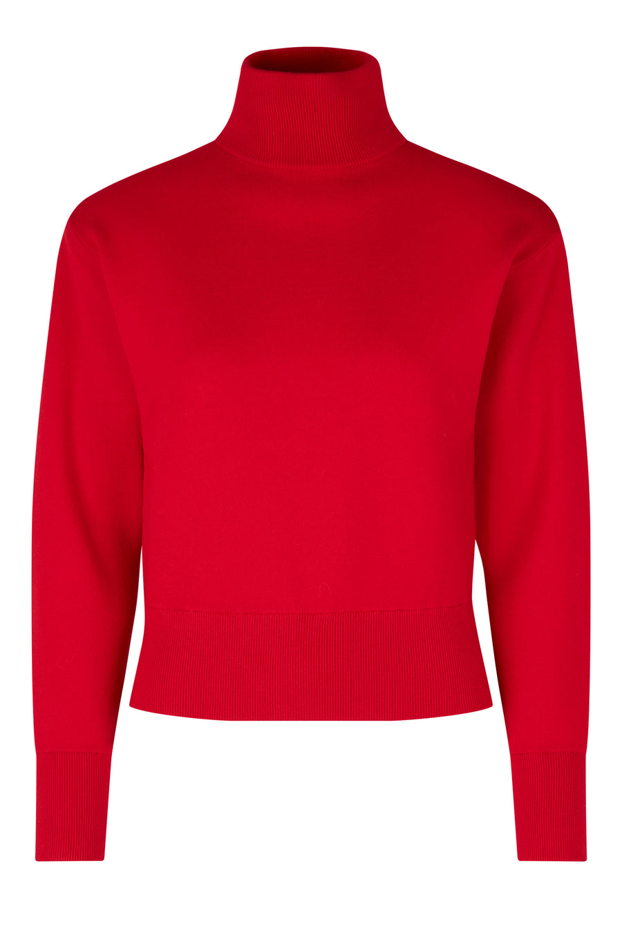 Oval Square Sound Knit T-Neck
