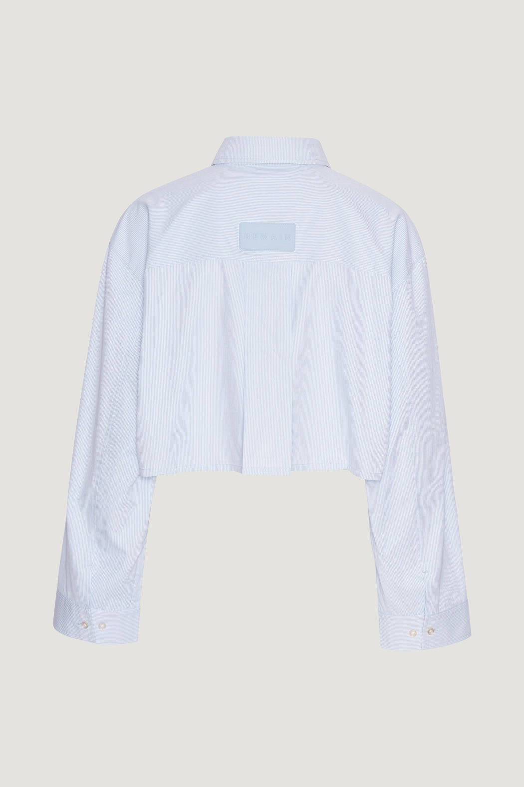 Remain Striped Cropped Shirt