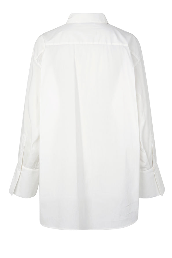 Oval Square Smithy oversized white Blouse